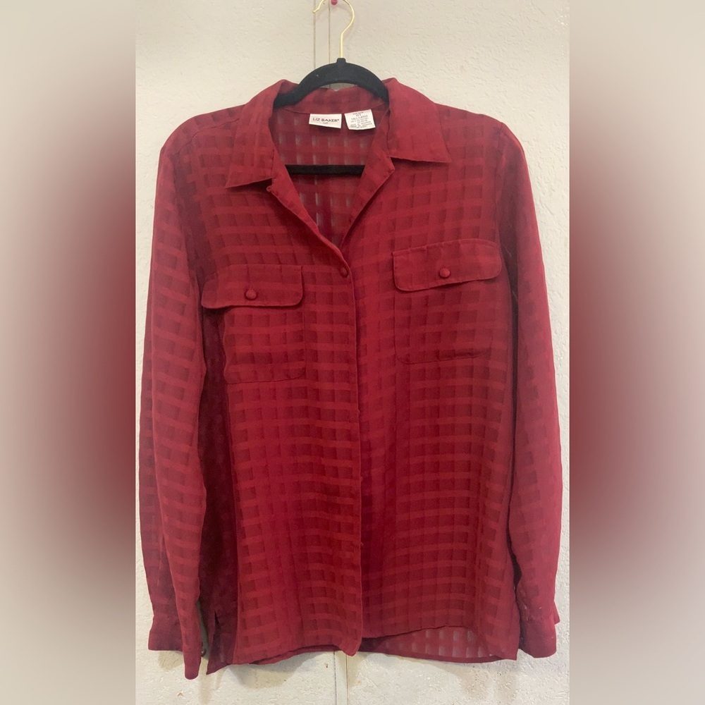 Liz Baker - long sleeve blouse